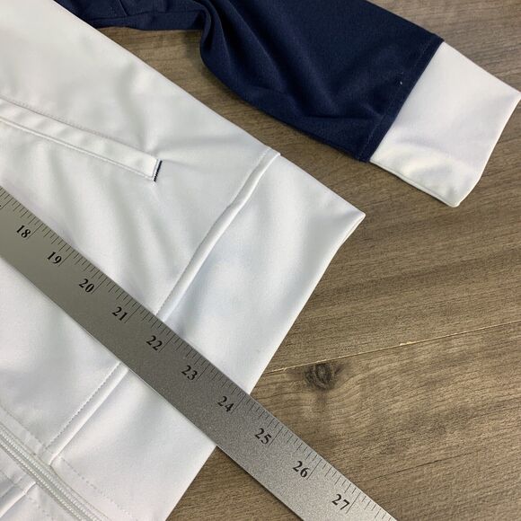 Adidas Mens Full Zip Jacket Size Medium Lightweight Fighting Irish Embroidered - Picture 5 of 11